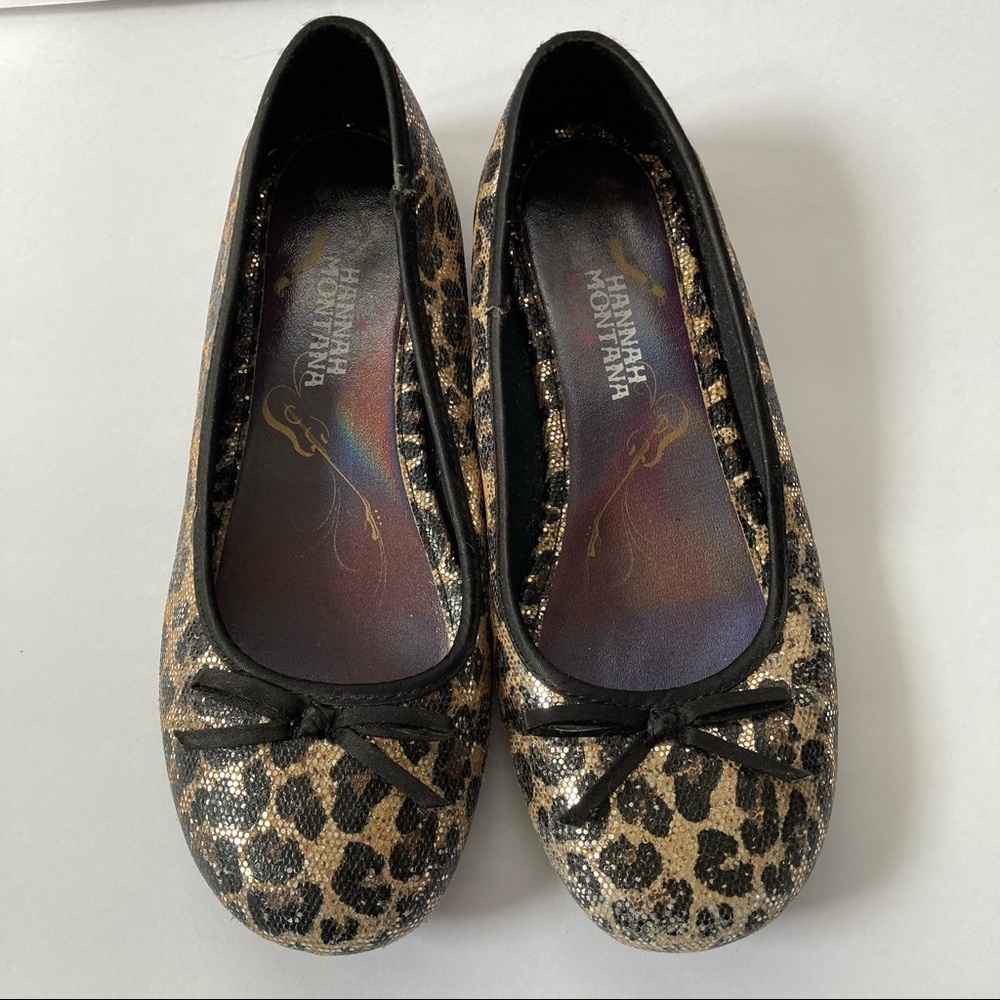Hannah Montana - Leopard Glittery Flat Shoes